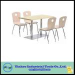 Solid Surface Restaurant Table / Dinner Table / Fast Food Table YH-T05