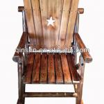 solid wood antique leisure chair outdoor wooden rocker chair ITEM-606