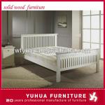 Solid Wood Bedroom Furniture White Color YH-BE320