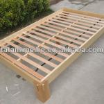 solid wooden bed and japanese tatami 401C