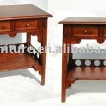 Solid wooden side table ASQ01-0122