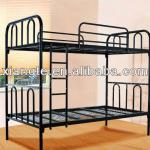 Space-Saving White Military steel bunk bed/Metallic/Steel Twin Dorm Youth Full Size Bunk Beds/dormitory furniture XT-B032