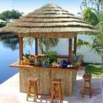 Square Bamboo House Bar Set BA003