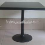 Square MDF Cast Steel Legs Restaurant Dining Table YTF17W