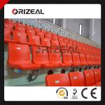 stadium chair OZ-3003 Orange color plastic seat for stadium use OZ-3003