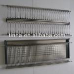 stainless steel 2 tier dish rack CTX18