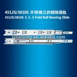 Stainless Steel 3-Fold Ball Bearing Slide SL-4512S