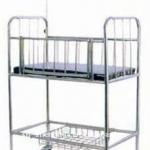 Stainless Steel Baby Bed (With Caster ) ZHX02