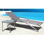 Stainless Steel Batyline Lounge Chair #Outdoor Furniture 00095#C021BF