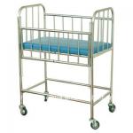 Stainless Steel Children Bed (With Caster ) ZHX03