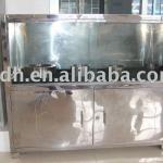 stainless steel exhibit cabinet