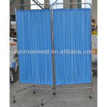 Stainless Steel Folding Hospital Ward Screen with 2 Sections BSS027