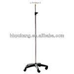 stainless steel hospital IV pole stand M-3B