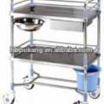 Stainless Steel Medical Trolley for Treatment F-17 F-17