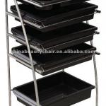 Stainless steel salon trolley MY-G009 MY-G009