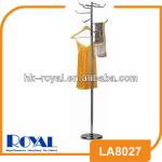 Stainless steel standing coat rack LA8027