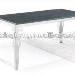 stainless steel table frame for glass dining table DS0006