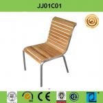 Stainless steel teak dinning chair JJ01C01 JJ01C01