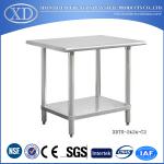 stainless steel work table with splash back XDTS-2460-E2