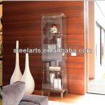 Steel-arts modern tempered glass showcase living room S0014SM S0014SM