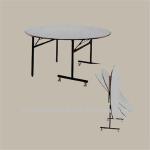 Steel frame round folding banquet tables HC-6016