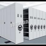 steel grey color mass library mobile shelving system SJ-001