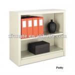 steel library furniture single sided open bay shelving open steel bookcase 2-shelves BF-110-XT