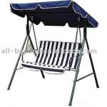 Steel pipe waterproof garden swing chair RHC-4006