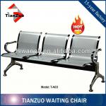 steel public chair/airport waiting seating/gang chairs T-A03