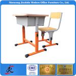 steel standard size elementary single school desk and chair SJ-SDC-01