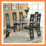 stocklot modern kitchen table set 618-T226D