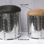 STOOLS ALLIMINIUM ANTIQUE