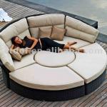 (#STS-1083)Modular outdoor furniture rattan daybed STL-3036