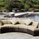 stylish outdoor rattan sofa or wicker sofa HS-T126