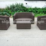 Stylish plastic round wicker furniture STS-1111