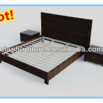 sunbed 4306 rattan square bed 4306