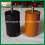 supply high quality cylindrical wood legs for furniture WH-G506