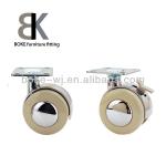 Swivel caster wheels for furniture cabinet 17400