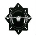 swivel plate with steel /turn plate/turn plate with black KMJ-4802