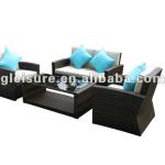 Synthetic PE rattan/wicker outdoor /garden furniture GL-F1001 GL-F1001 K.D. design