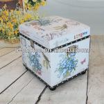 T-34 Shape out PU boxes wholesale wooden footstool T-34