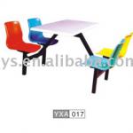 table and school canteen chairs set YXA017