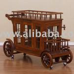 Tea trolly big withwheels DTTEW-M