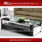 temper glass modern rectangle coffee table SJ-118