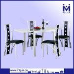 Tempered Clear Glass Table Dining Set MGT-6505 MGT-6505