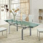 Tempered Dining Table Glass UK Standard For Sale L808B dining glass table