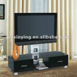 Tempered glass and Aluminum frame TV stand XYV-01