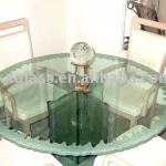 Tempered Glass Round Table 12mm