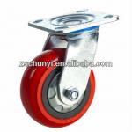 The 5 inch Heavy duty polyurethane activity caster, with PU wheel PP center, ball bearing 31-125-03203