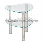 The Heart-shaped tempered glass corner table CT012